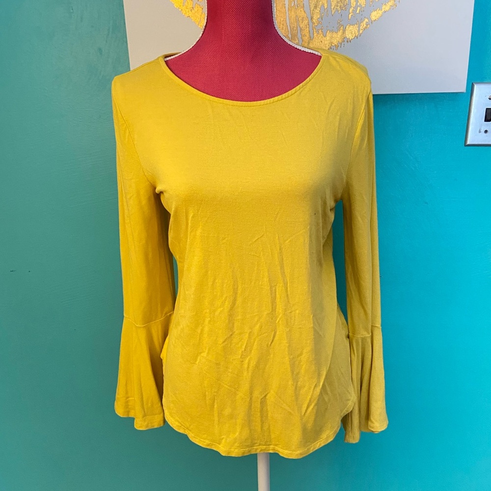 YELLOW BELL SLEVED TOP 🌼